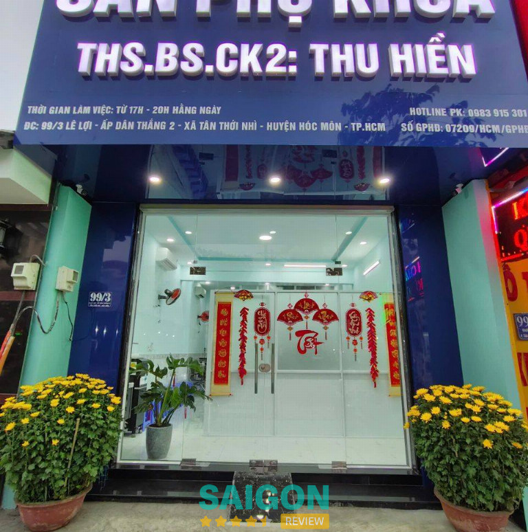 Phòng Khám BS Thu Hiền - 99/3 Lê Lợi