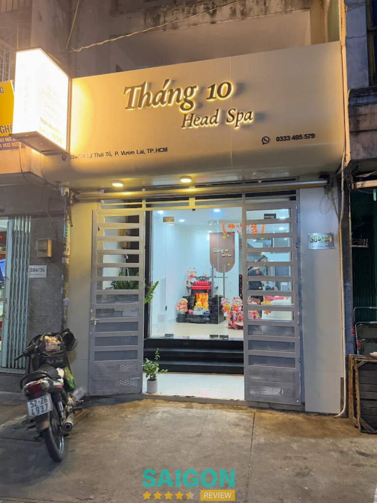 Tháng 10 Head Spa - 384/34 Lý Thái Tổ
