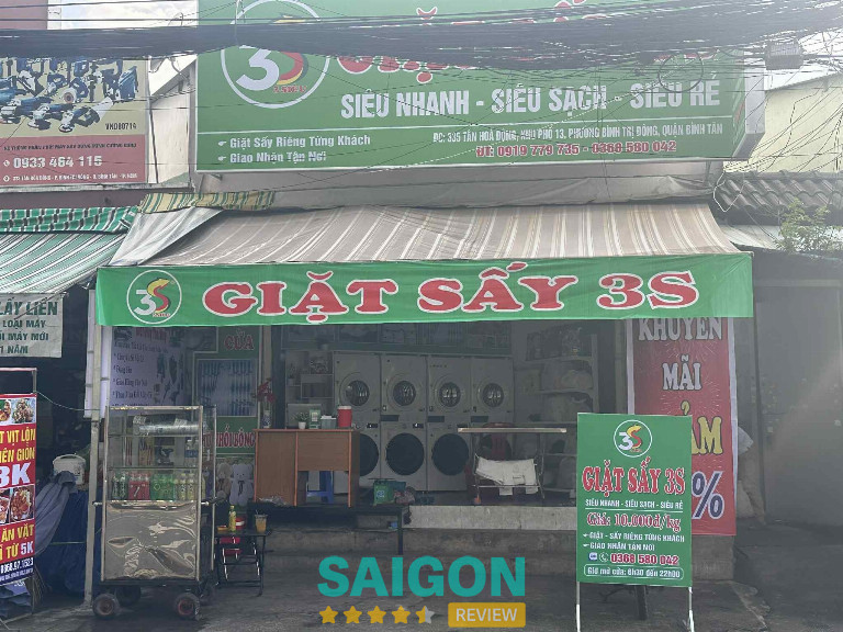 Giặt sấy 3S Tân Hòa Đông - 335 Tân Hòa Đông