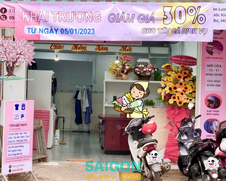 Tiệm giặt Mami - 163A Lê Văn Lương