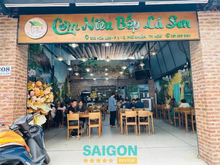 Bài viết đánh giá về Cơm niêu Bếp Lá Sen: 208 Hoa Lan, P. Cầu Kiệu TPHCM