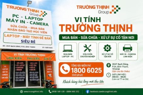 Địa chỉ sữa chữa Laptop tại quận Bình Thạnh