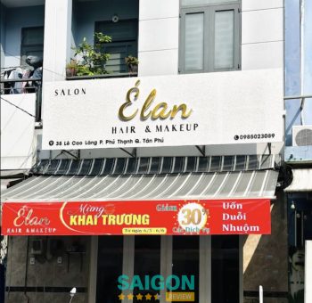 Bài viết đánh giá về Élan Hair & Makeup: 38 Lê Cao Lãng, P. Phú Thạnh tân phú tphcm