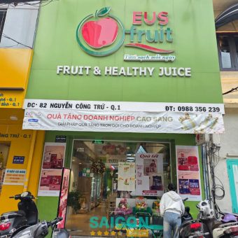 Bài viết đánh giá về Eus Fruit: 82 Nguyễn Công Trứ, P. Bến Thành TPHCM