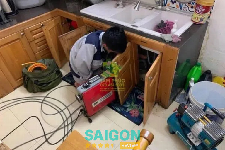 Dịch vụ thông cống nghẹt Môi Trường Tâm Phúc