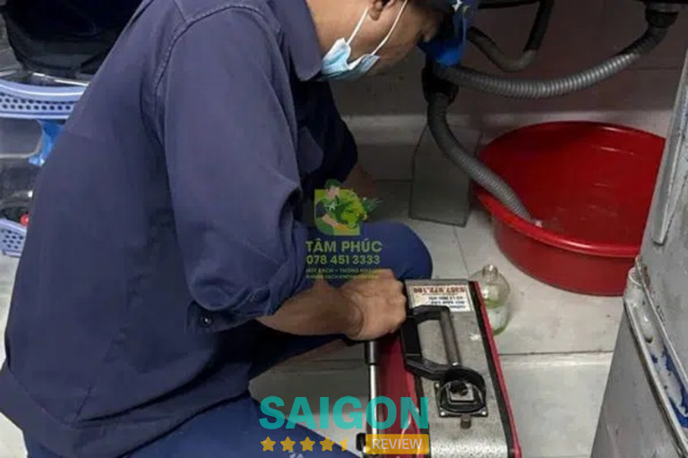 Môi Trường Tâm Phúc thông cống nghẹt tại Quận 3 sạch sẽ và nhanh chóng