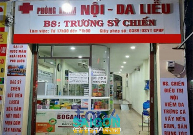 Phòng Khám Da Liễu - Bs Trương Sỹ Chiến - 93 Lê Lợi