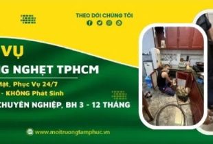 Dịch vụ thông cống nghẹt tại TP.HCM của Môi Trường Tâm Phúc có lừa đảo không?