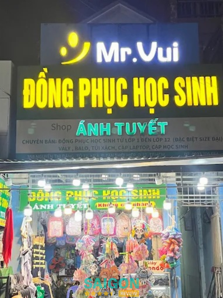 Đồng Phục Học Sinh Ánh Tuyết - P. Tân Thới Hiệp