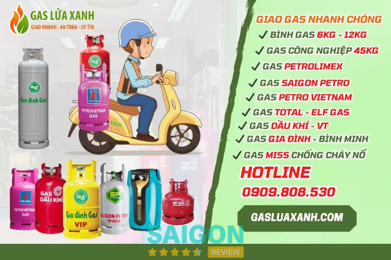 Gas Lửa Xanh - P. Thới An