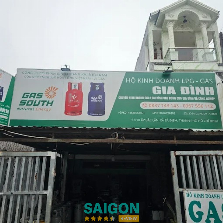 Gas Gia Đình - Hóc Môn