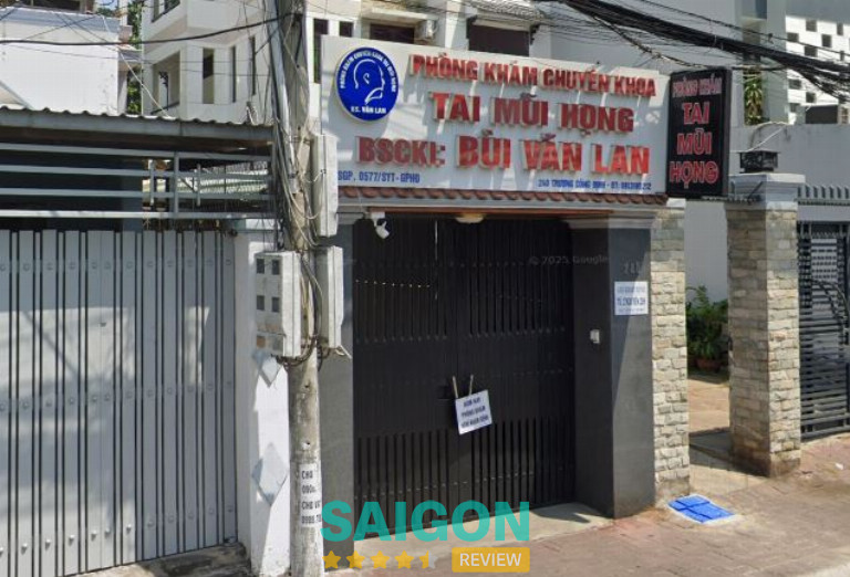 Phòng Khám Tai Mũi Họng Bs Bùi Văn Lan - 240 Trương Công Định