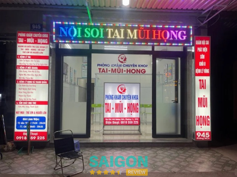 Phòng Khám Tai Mũi Họng Bác Sĩ Lê Đình Tư - 945 đường 30/4