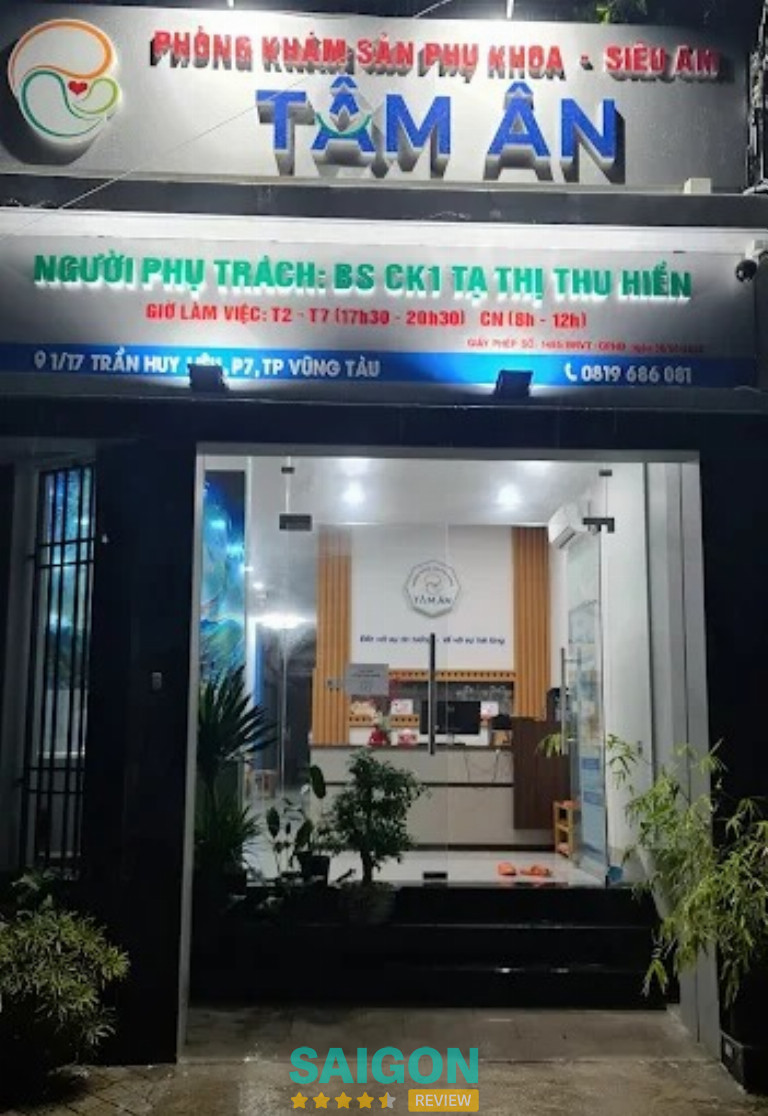 Phòng khám Sản phụ khoa Tâm Ân - 1/17 Trần Huy Liệu