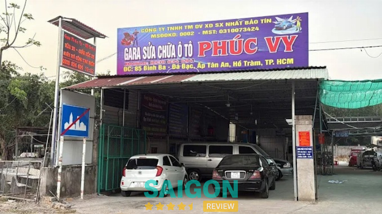 Phúc Vy Garage Hồ Tràm - 85 Bình Ba