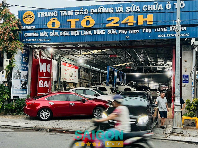 Gara ô tô 24H - 218 Bình Giã