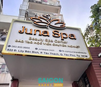 Bài viết đánh giá về Juna Spa: 622 Lũy Bán Bích, P. Tân Phú, TPHCM