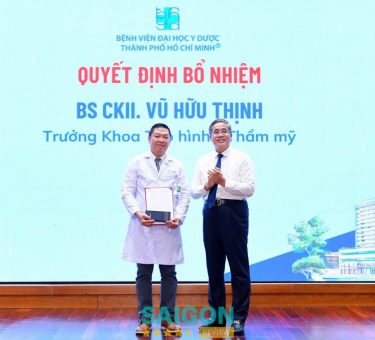 Bác sĩ ckii vũ hữu thịnh tạo hình thẩm mỹ bệnh viện đại học y dược tphcm