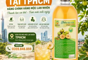 Địa chỉ bán giấm táo mèo Mộc Lan Nhiên tại TPHCM