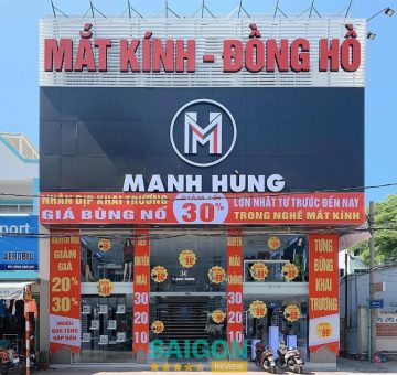 Bài viết đánh giá về Mắt Kính Mạnh Hùng: 81 Lý Thường Kiệt, P. Vũng Tàu, TPHCM