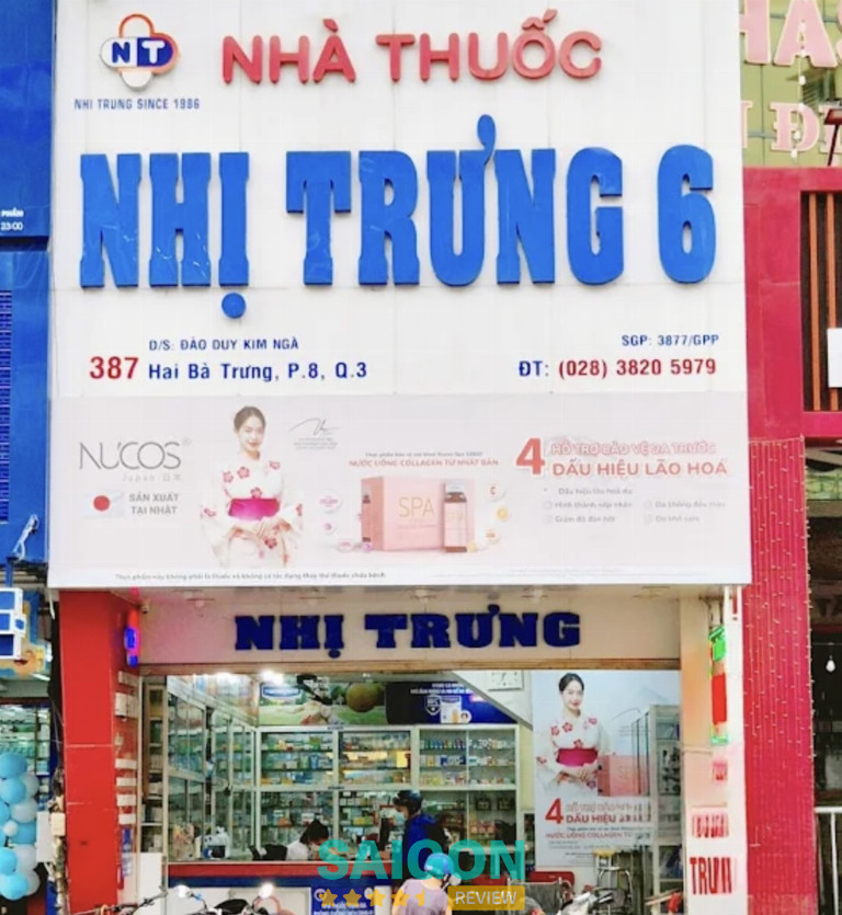 Nhà thuốc trị trưng 387 Hai Bà Trưng
