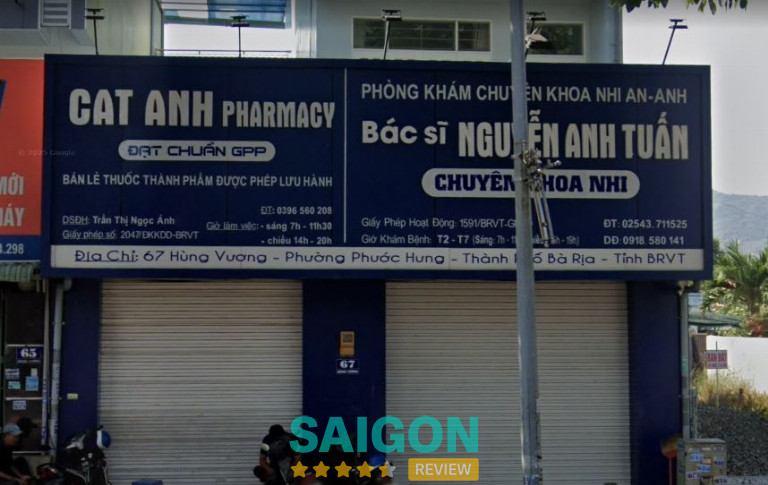 Phòng khám chuyên khoa nhi AN ANH - 67 Hùng Vương