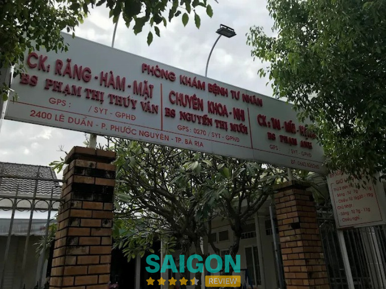phòng khám nhi ở Bà Rịa