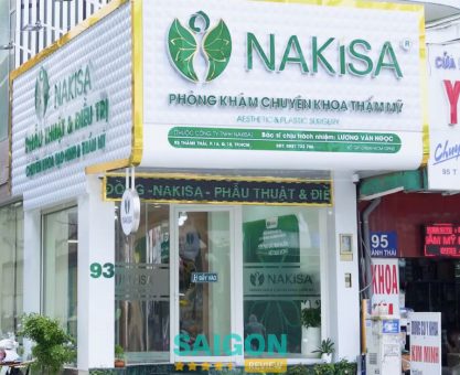 Bài viết review đánh giá về Phòng khám thẩm mỹ Nakisa: 93 Thành Thái, P. Diên Hồng, TPHCM