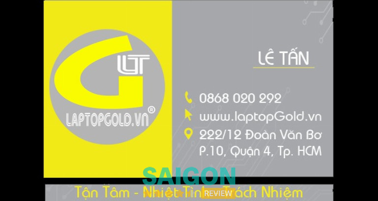 LaptopGoldVN - 222/12 Đoàn Văn Bơ