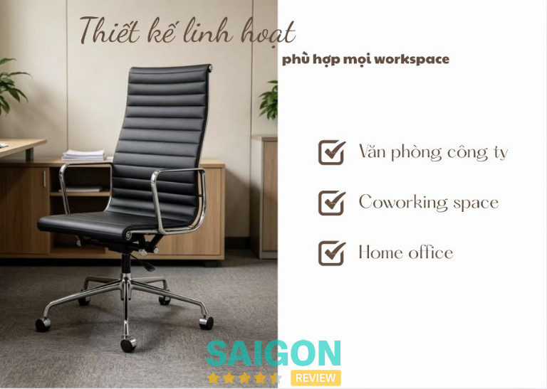 workspace 2026 và ghế xoay văn phòng