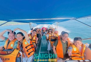 Sợ say sóng nhưng vẫn thèm biển? Thử ngay chiếc Tour 3 Đảo Hòn Tằm đi cano siêu tốc 
