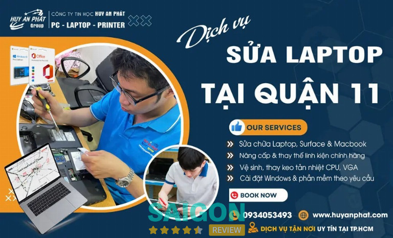 Tin học Huy An Phát - 24/3B Lạc Long Quân