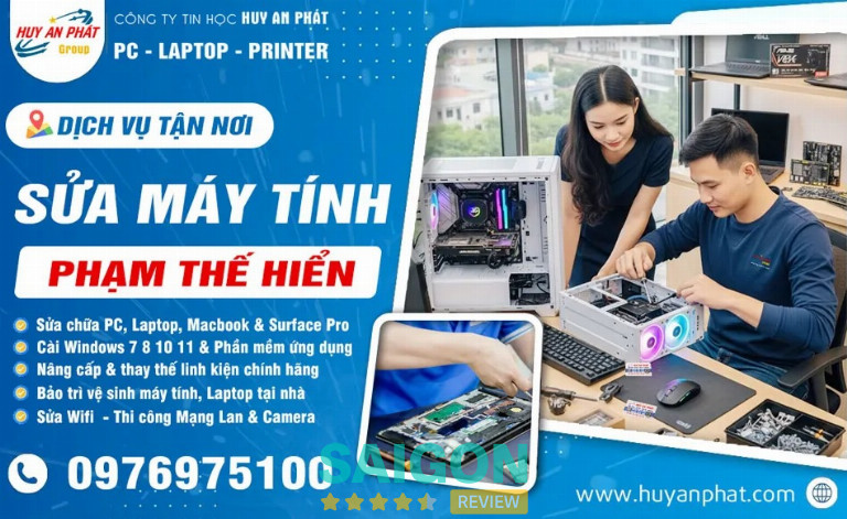Tin học Huy An Phát - 1013 Phạm Thế Hiển