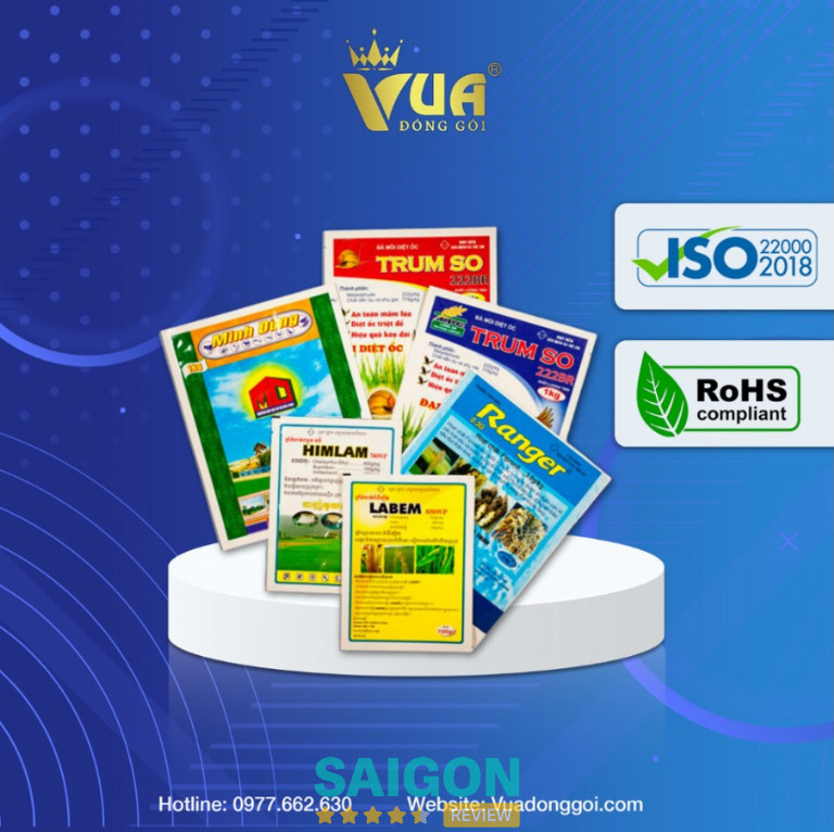 Túi nhôm in không trục