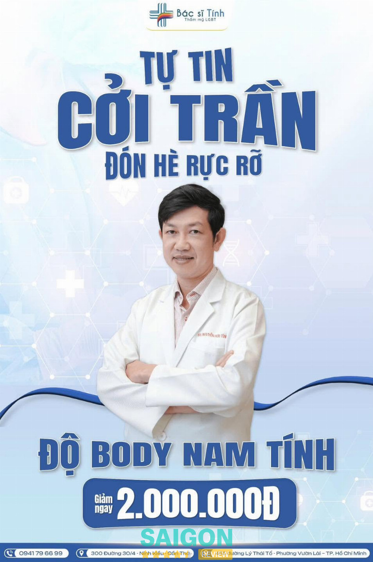 Địa chỉ cắt vú trans nam tại TPHCM