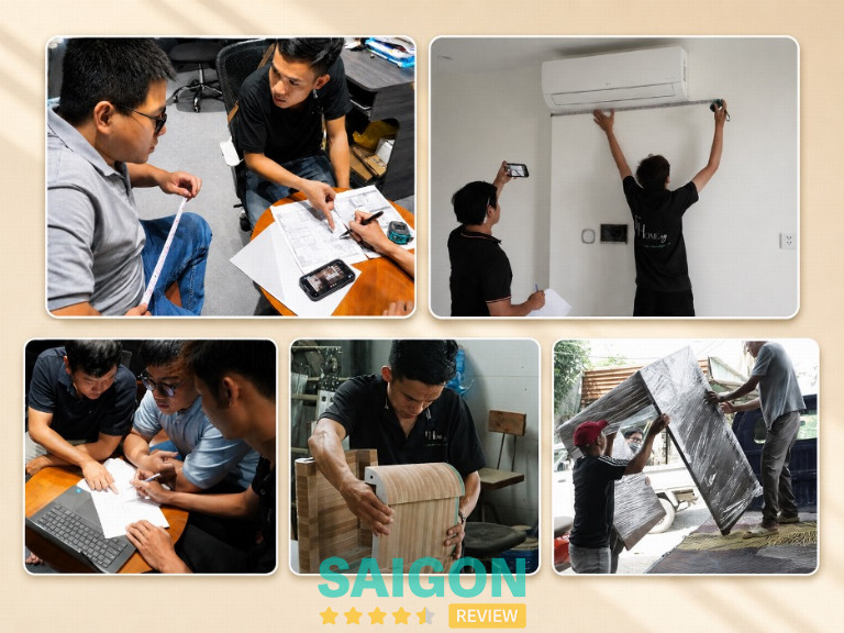 FHome Sài Gòn: Thiết kế, thi công nội thất nhà phố trọn gói tại TP.HCM