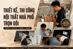 FHome Sài Gòn: Thiết kế, thi công nội thất nhà phố trọn gói tại TP.HCM