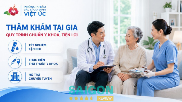 Lợi ích của dịch vụ thăm khám tại gia