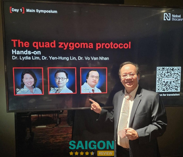 TS.BS Võ Văn Nhân - diễn giả và giảng viên hướng dẫn tại Nobel Biocare APAC Symposium 2026 tại Bangkok, Thái Lan