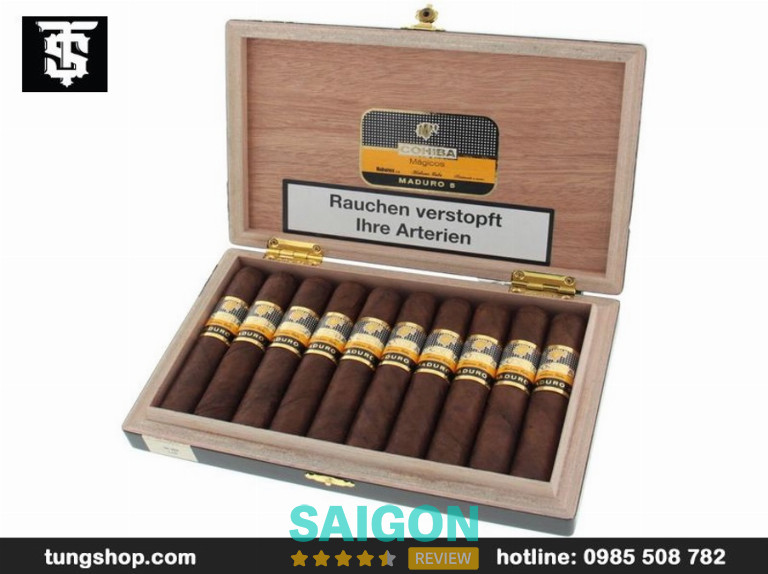 Tùng Shop phân phối xì gà Cohiba Maduro 5 Genios