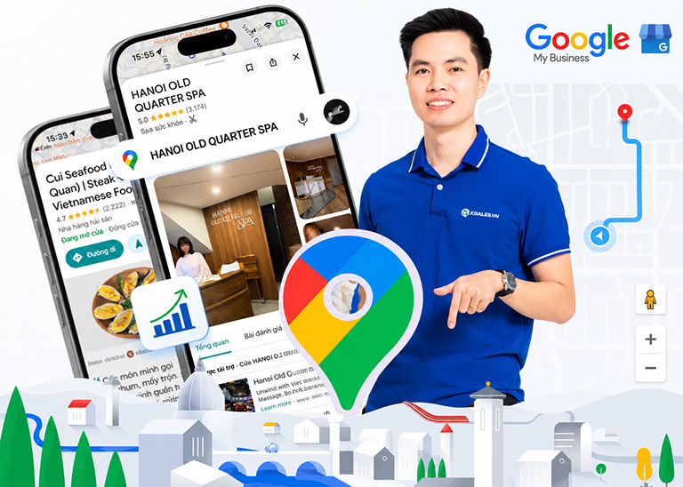 X3Sales bật mí cách phủ sóng Google Maps cho doanh nghiệp chuỗi