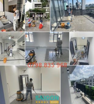 Dịch vụ vệ sinh nhà cửa sau xây dựng của tâm đức TPHCM