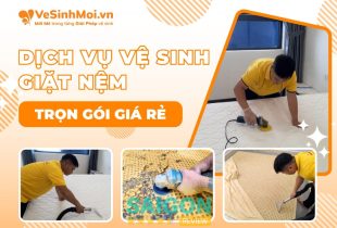 Giặt nệm tại VeSinhMoi: Giải pháp làm sạch sâu, tiện lợi