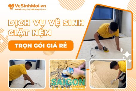 giặt nệm tại vesinhmoi