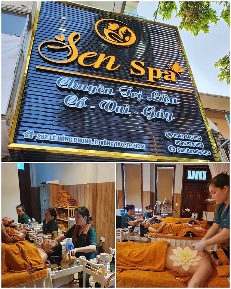 Sen Beauty & Spa massage vũng tàu
