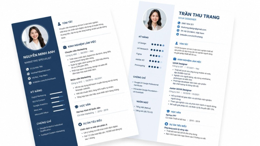 Tạo cv tìm kiếm việc làm