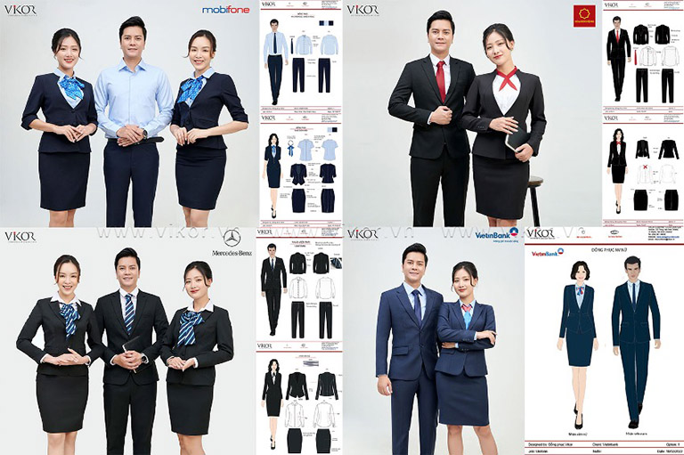 Đồng phục công ty vikor