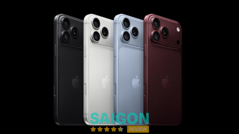 iPhone 18 Pro có bốn màu Đen, Bạc, Băng Thanh và Đỏ Burgundy. Ảnh minh hoạ