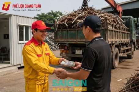 Phế Liệu Quang Tuấn thu mua phế liệu Quận 12 thanh toán ngay