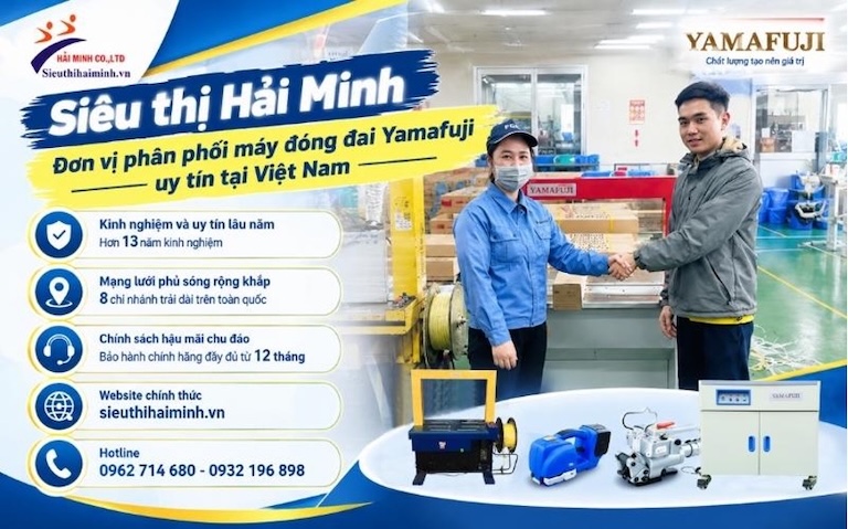 Yamafuji – Thương Hiệu Máy Đóng Đai Đáng Quan Tâm Tại Việt Nam